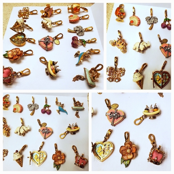 RARE Juicy Couture Fairytale Red Enchanted Apple Charm Forbidden Fruit Adam Eve - Picture 13 of 13